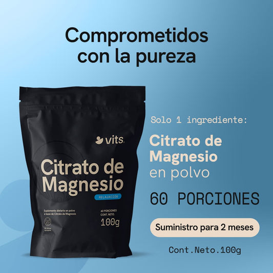 Citrato de Magnesio en Polvo