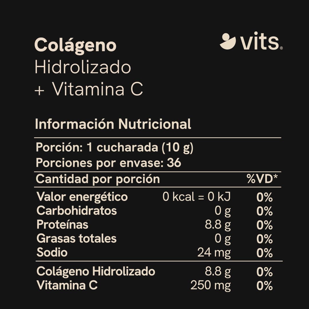 Colágeno Hidrolizado + Vitamina C en Polvo