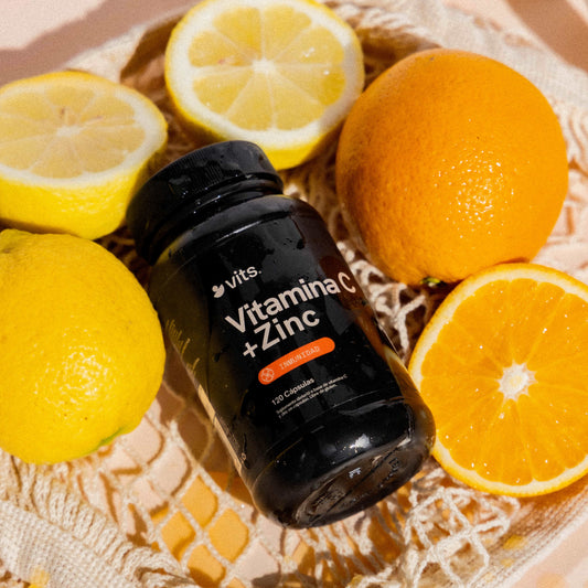 Vitamina C + Zinc en Cápsulas