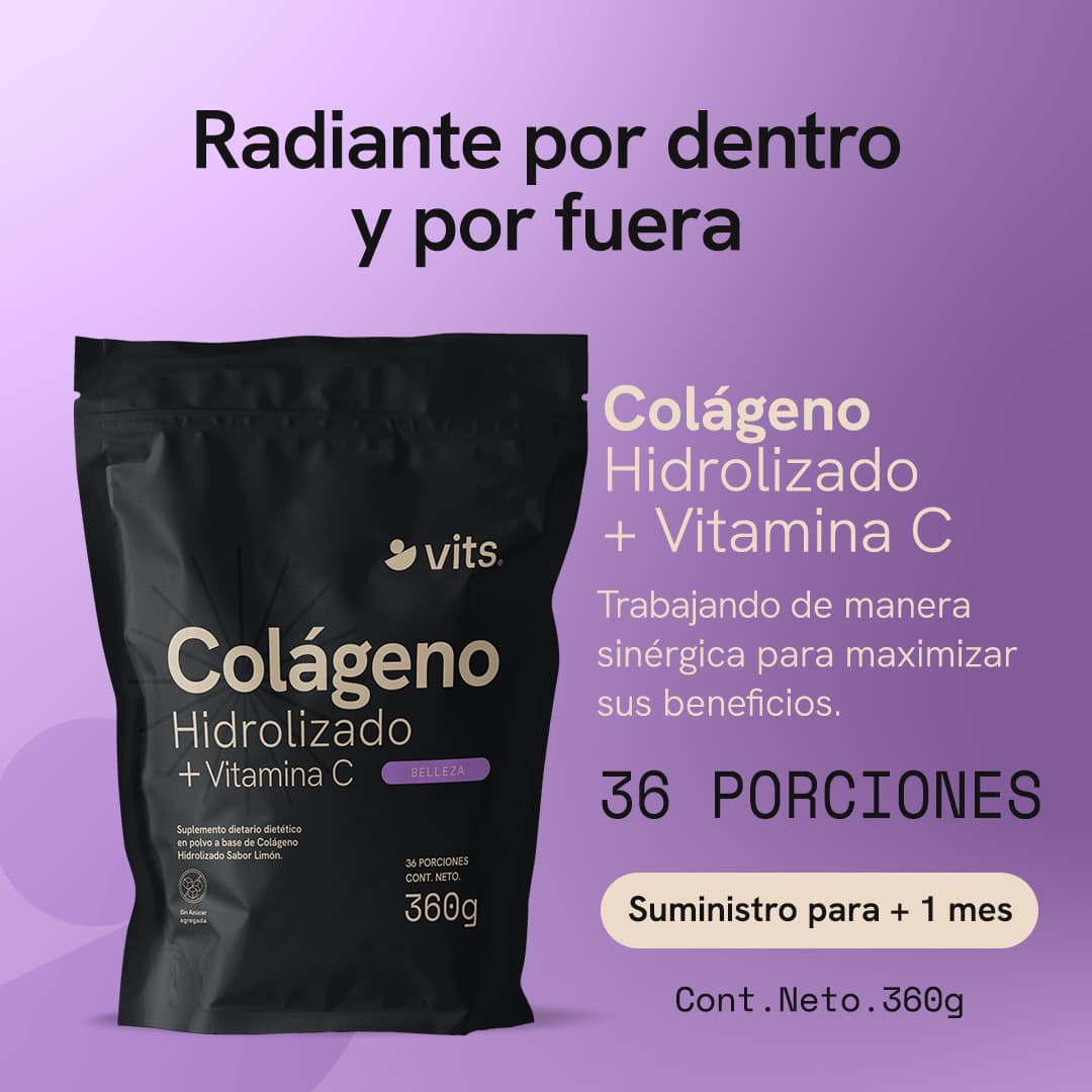 Colágeno Hidrolizado + Vitamina C en Polvo