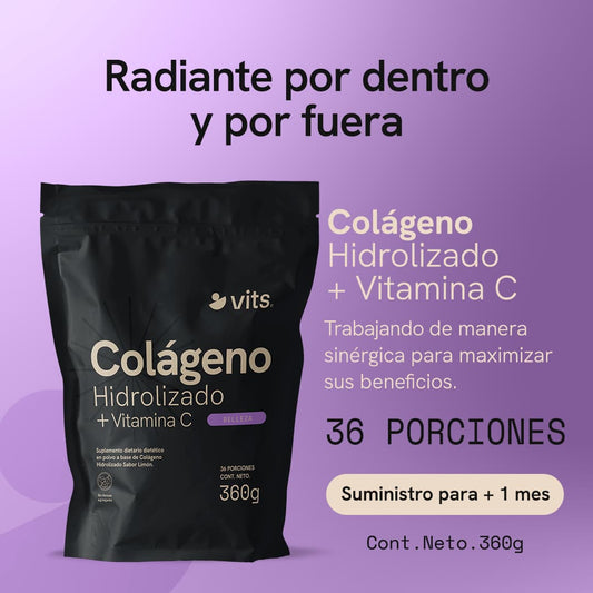Colágeno Hidrolizado + Vitamina C en Polvo