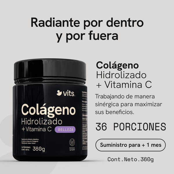 Colágeno Hidrolizado + Vitamina C en Polvo