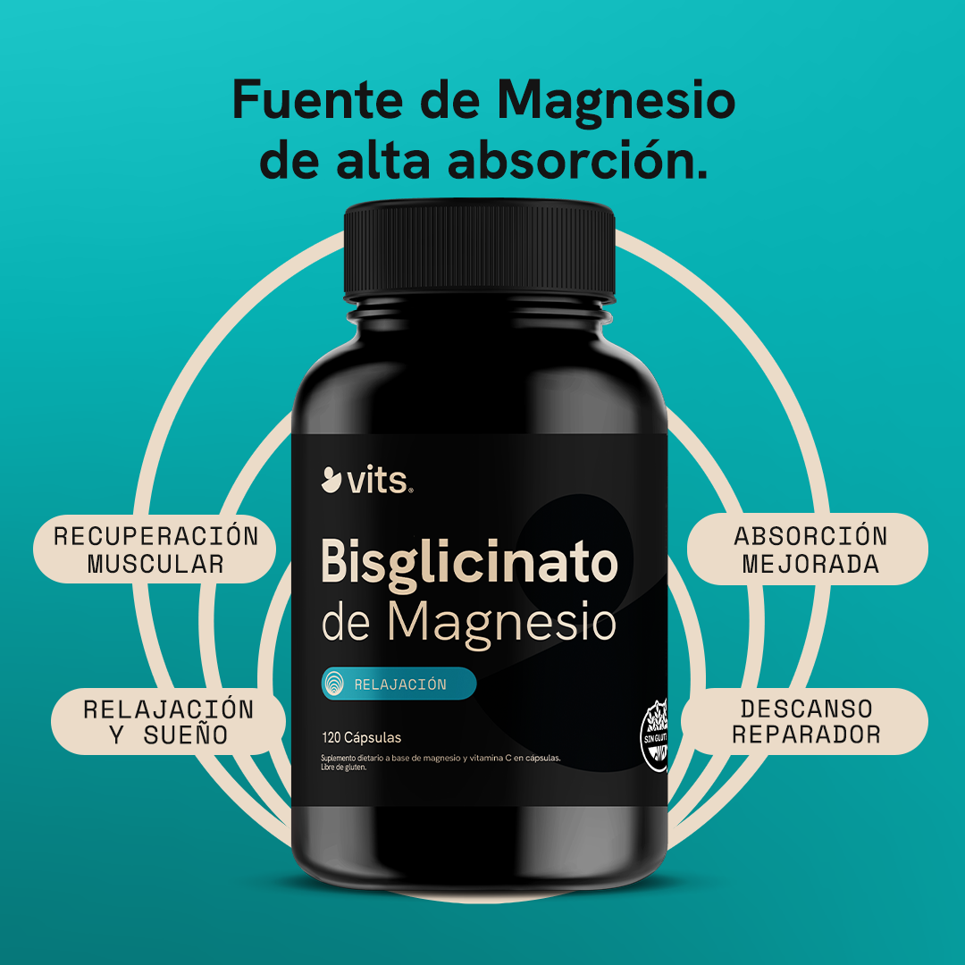 Bisglicinato de Magnesio en Cápsulas