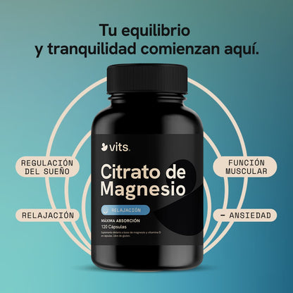 Citrato de Magnesio en Cápsulas