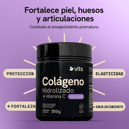 Colágeno Hidrolizado + Vitamina C en Polvo