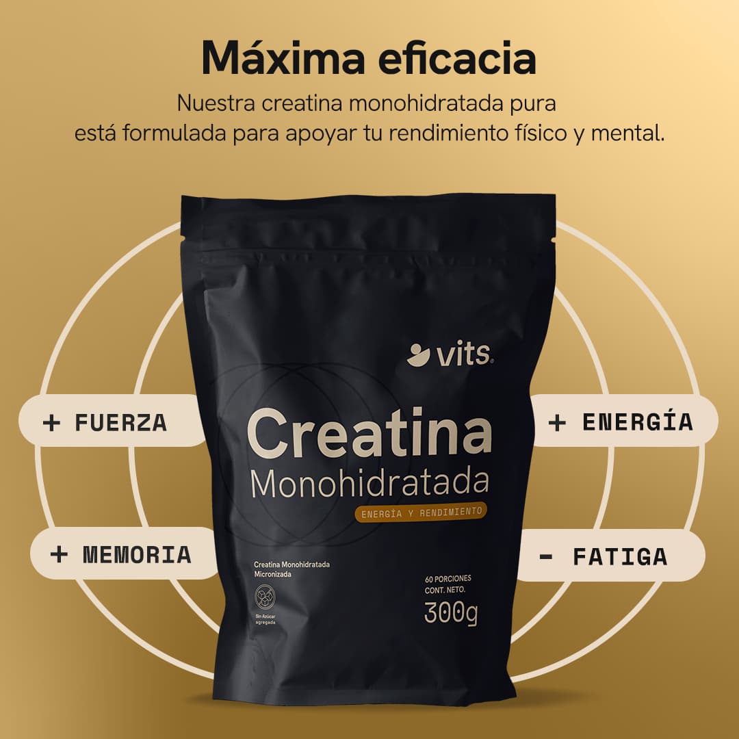 Creatina Monohidratada Micronizada en Polvo