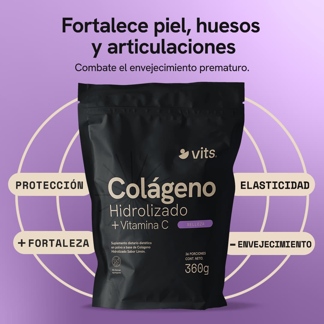 Colágeno Hidrolizado + Vitamina C en Polvo