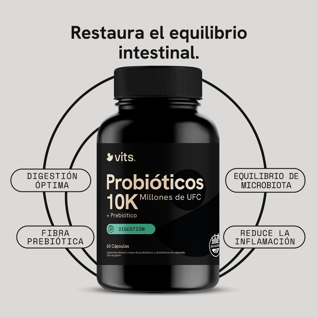 Probióticos 10K en Cápsulas