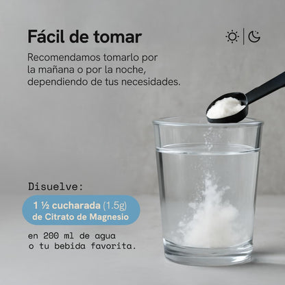 Citrato de Magnesio en Polvo