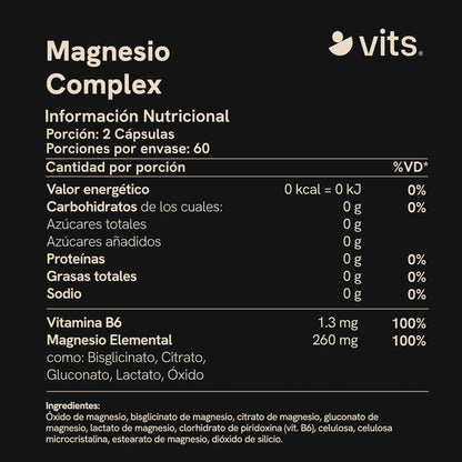 Magnesio Complex en Cápsulas