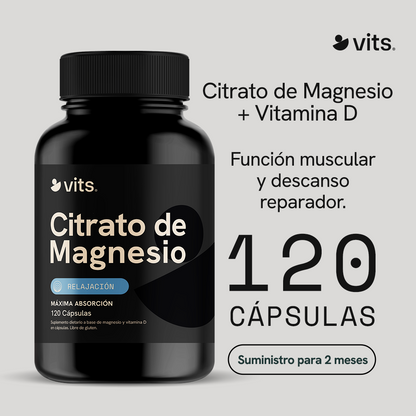 Citrato de Magnesio en Cápsulas