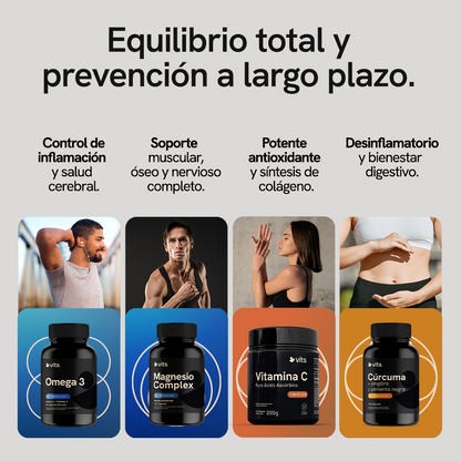 Pack Esenciales: Vitalidad, Protección y Equilibrio Total