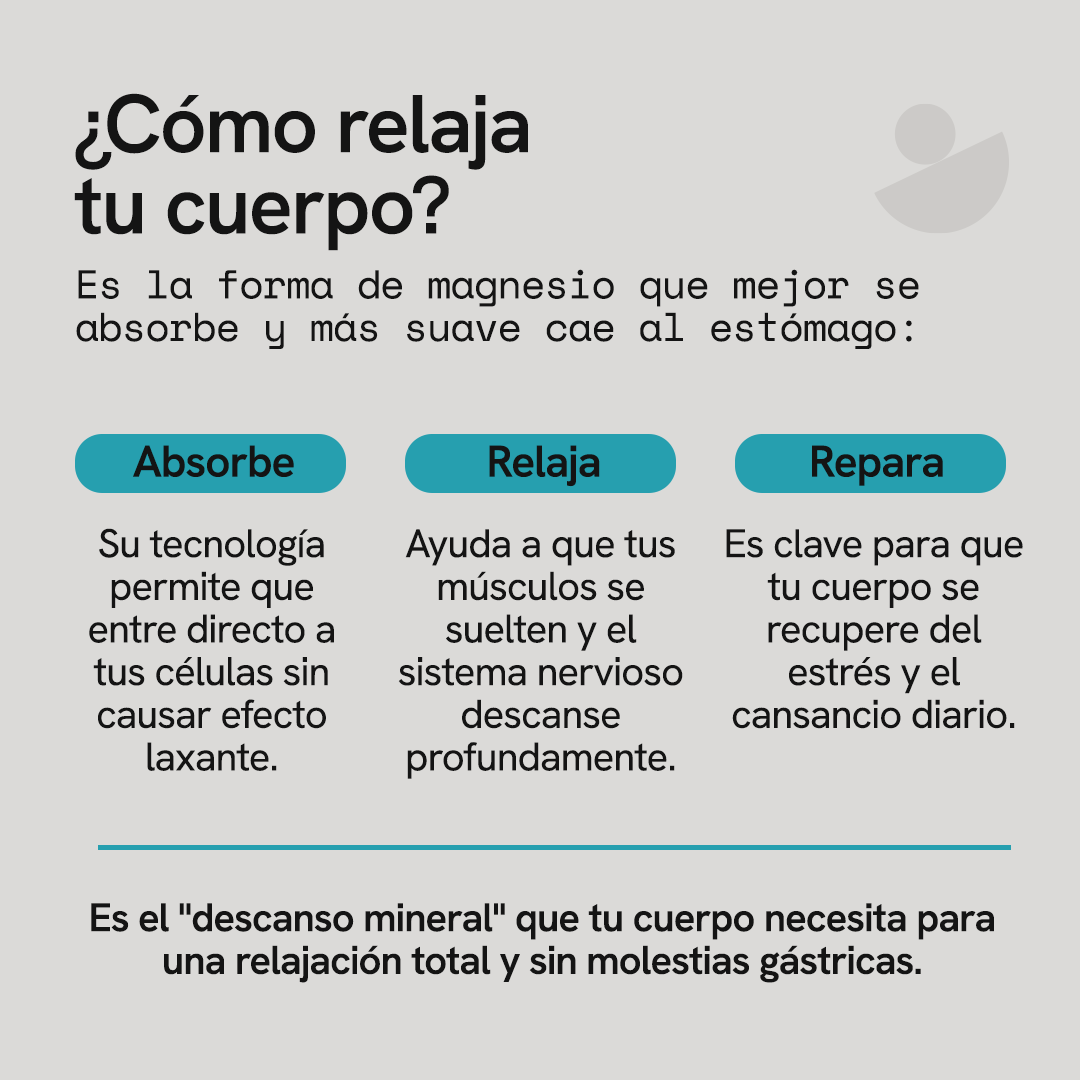 Bisglicinato de Magnesio en Cápsulas