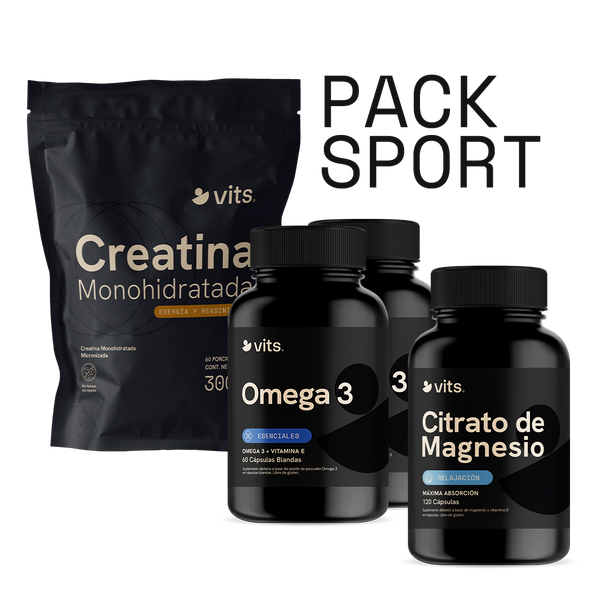 Pack Sport: Potencia, Recuperación y Protección