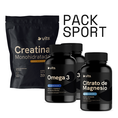 Pack Sport: Potencia, Recuperación y Protección