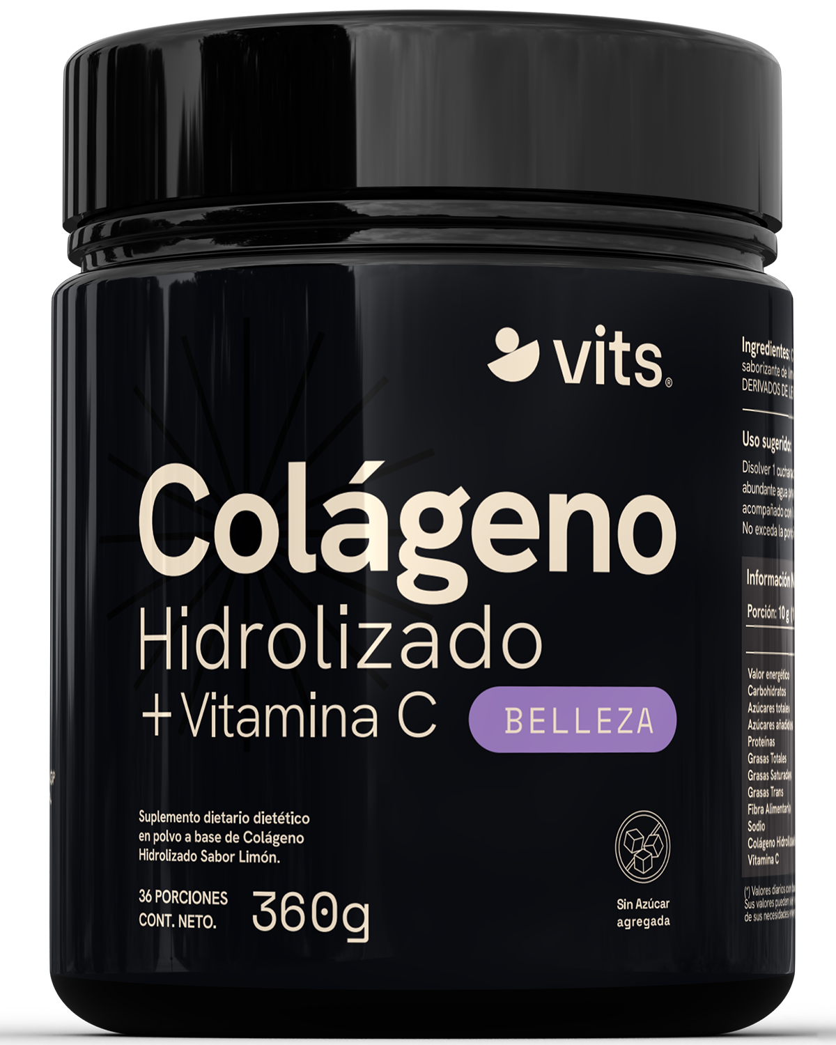 Colágeno Hidrolizado + Vitamina C en Polvo