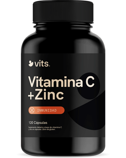 Vitamina C + Zinc en Cápsulas