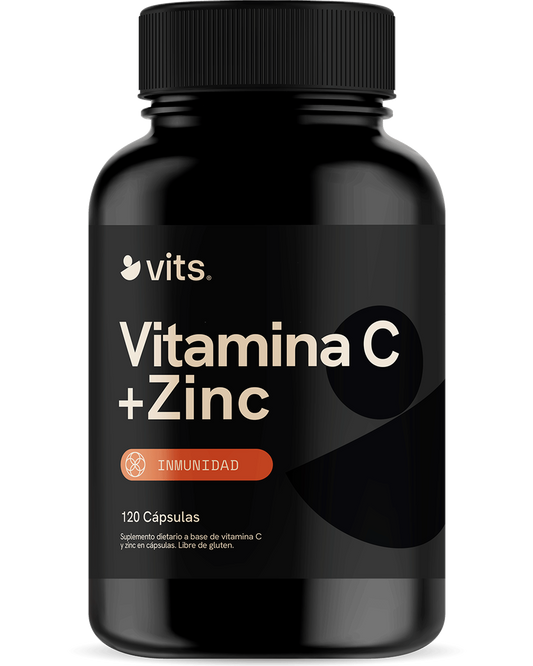 Vitamina C + Zinc en Cápsulas