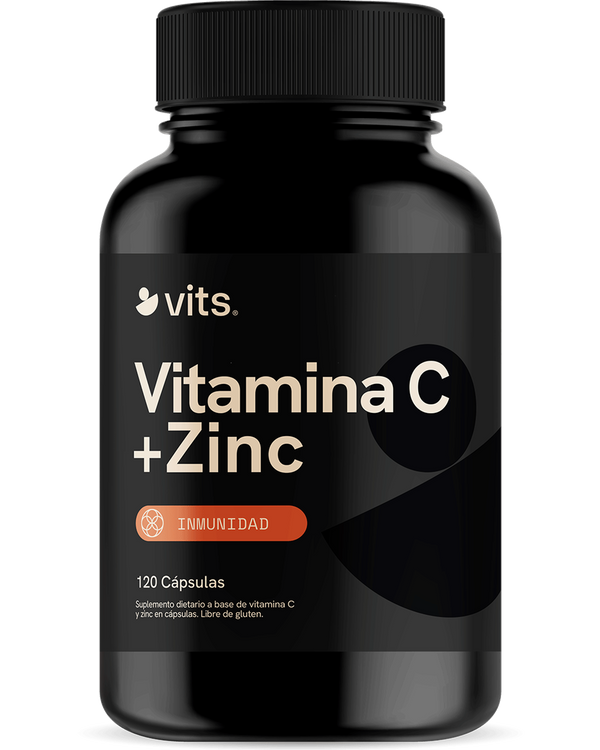 Vitamina C + Zinc en Cápsulas